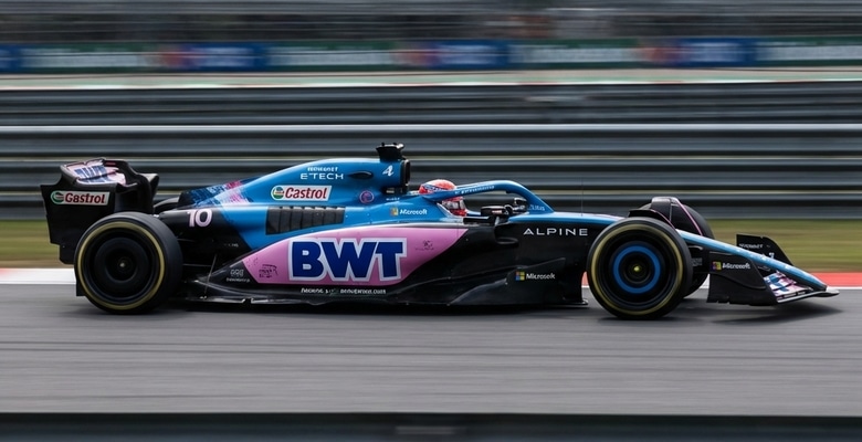 Formel 1-föraren Pierre Gasly med nummer 10 som kör för Alpine F1 Team under säsongen 2026.